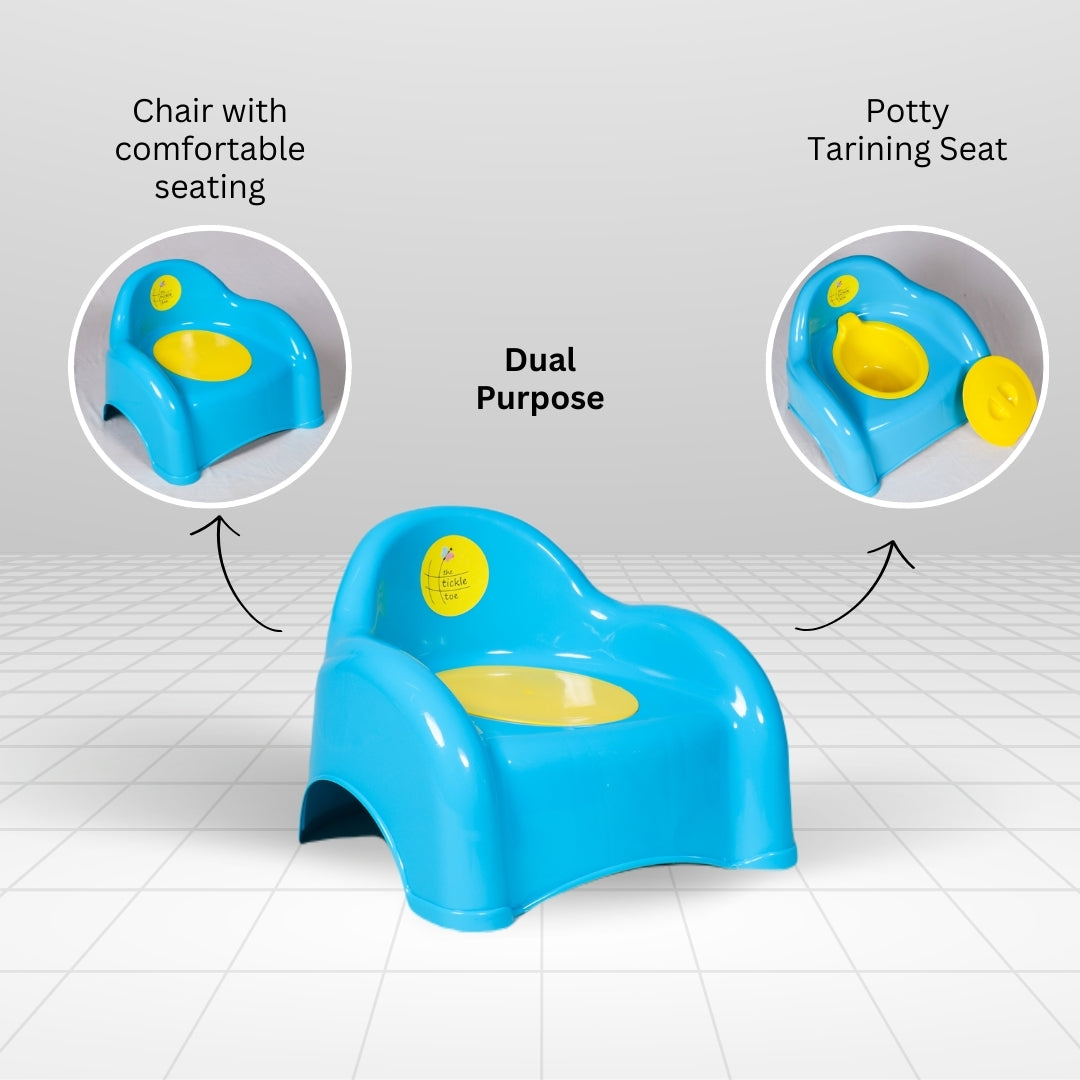 Potty Seat Cover Blue