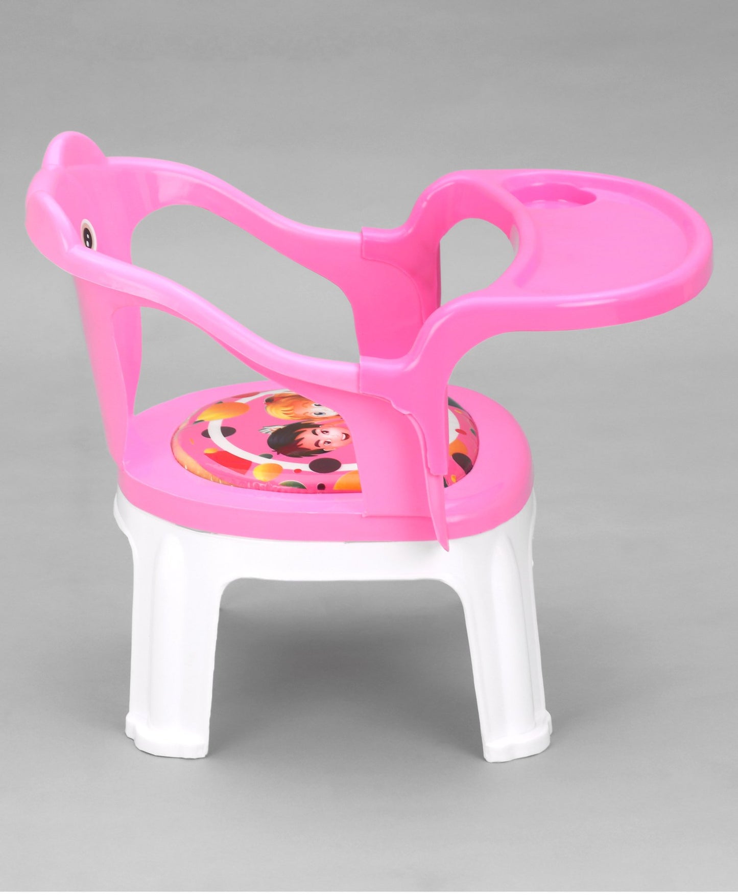 Kids Chair With Cushion Seat Pink