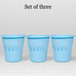 7 Liter Multi Utility Basket Blue Pack Of 3