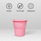 5 Liter Multi Utility Basket Pink Pack Of 2