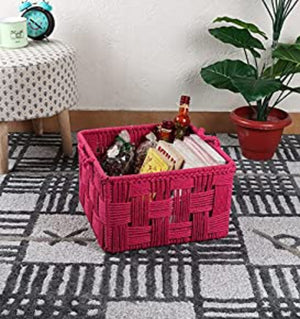 Square Cotton Basket - Small