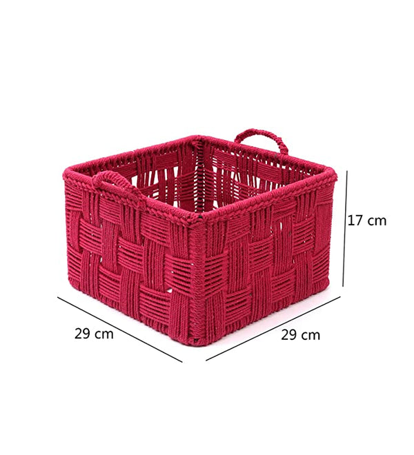 Square Cotton Basket - Small