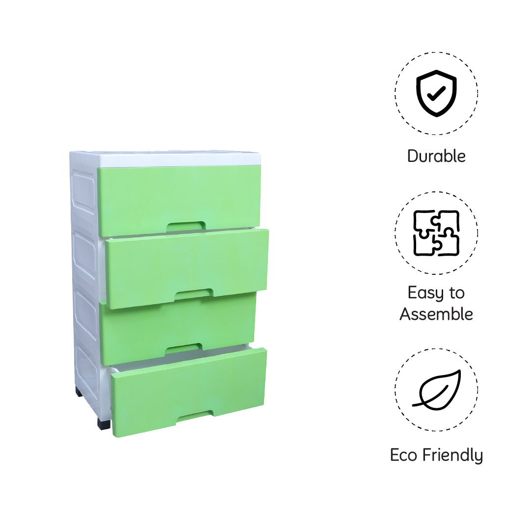 Soft Hued Chest Of Drawer Green