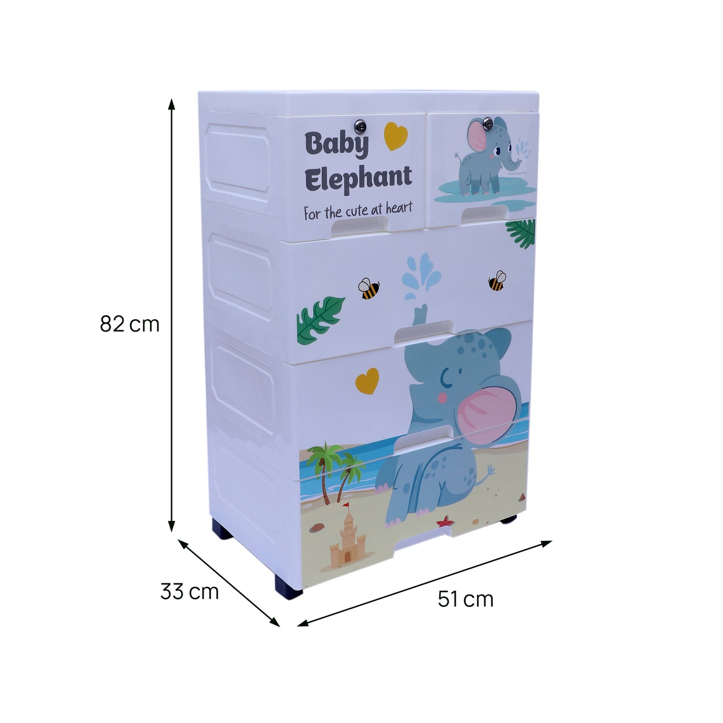 Elephant Chest Of Drawer Small