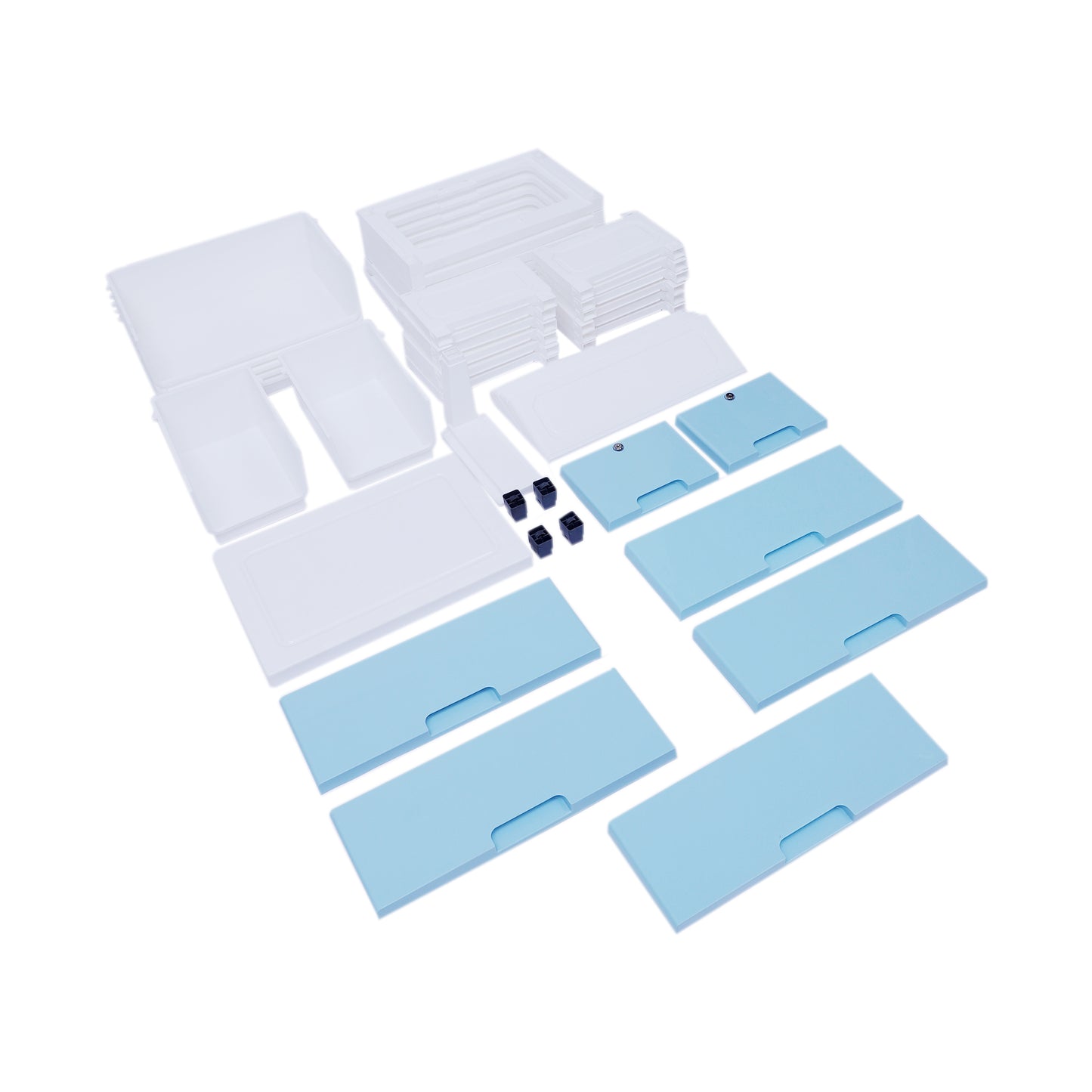 Soft Hued Chest of Drawer Blue