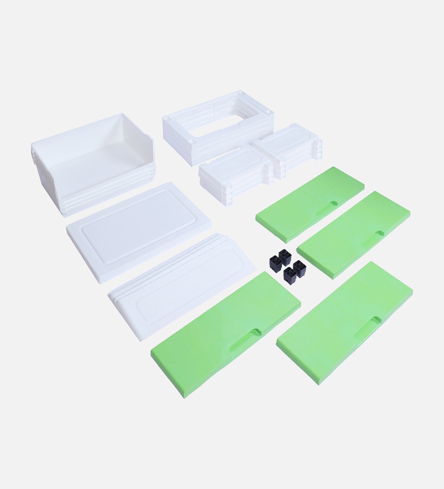 Soft Hued Chest Of Drawer Green