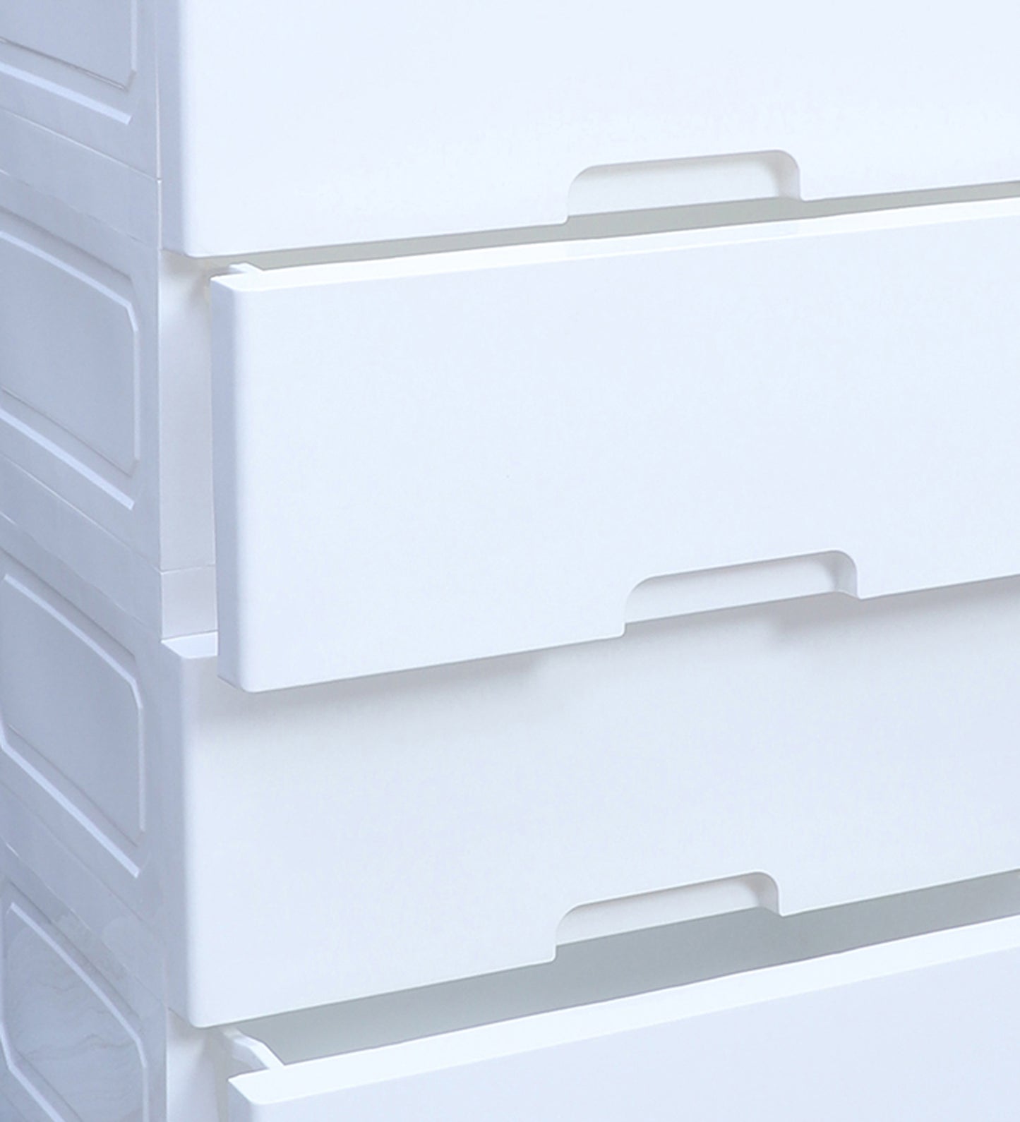 Soft Hued Chest Of Drawer White (Large)