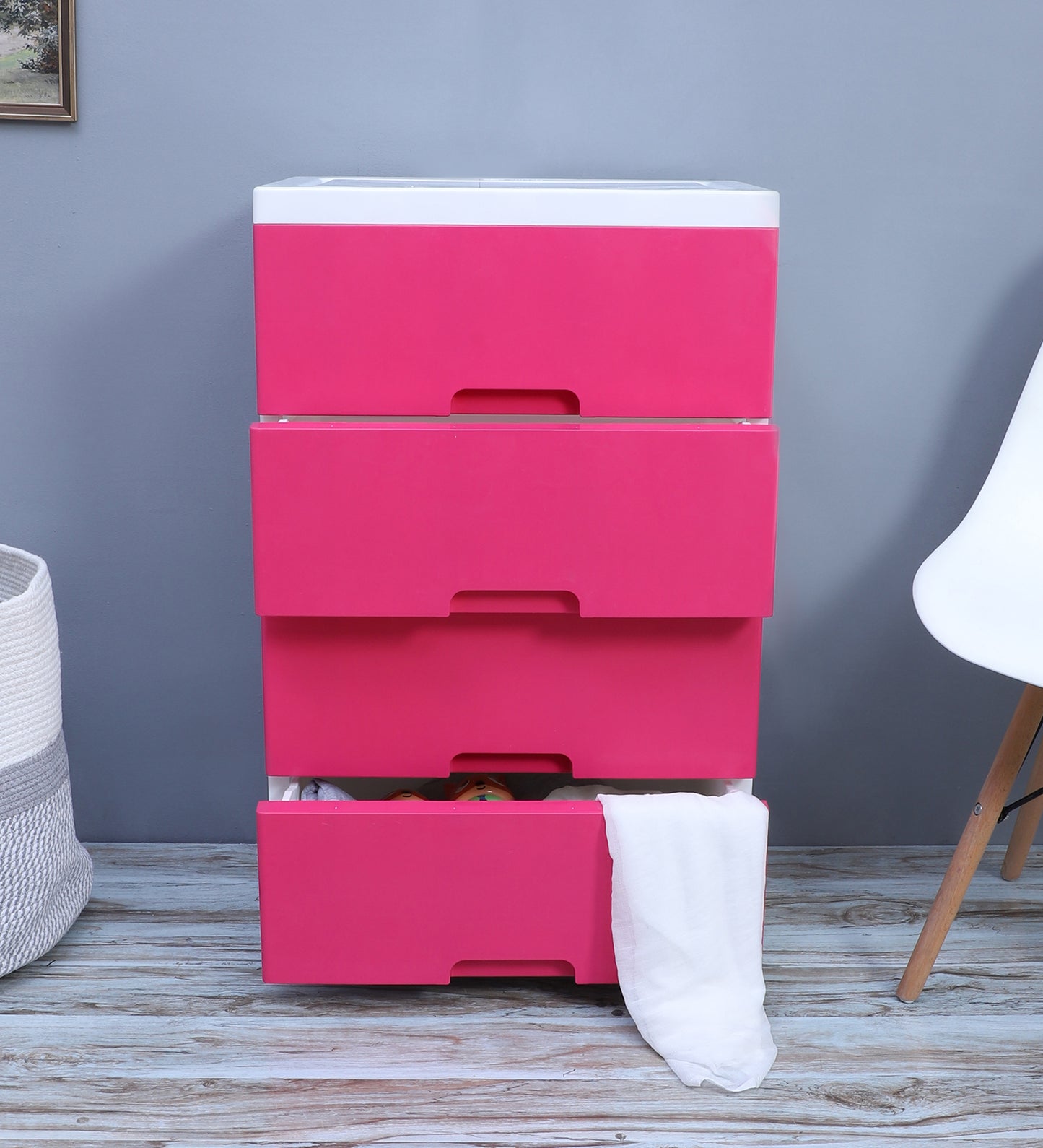Soft Hued Chest Of Drawer