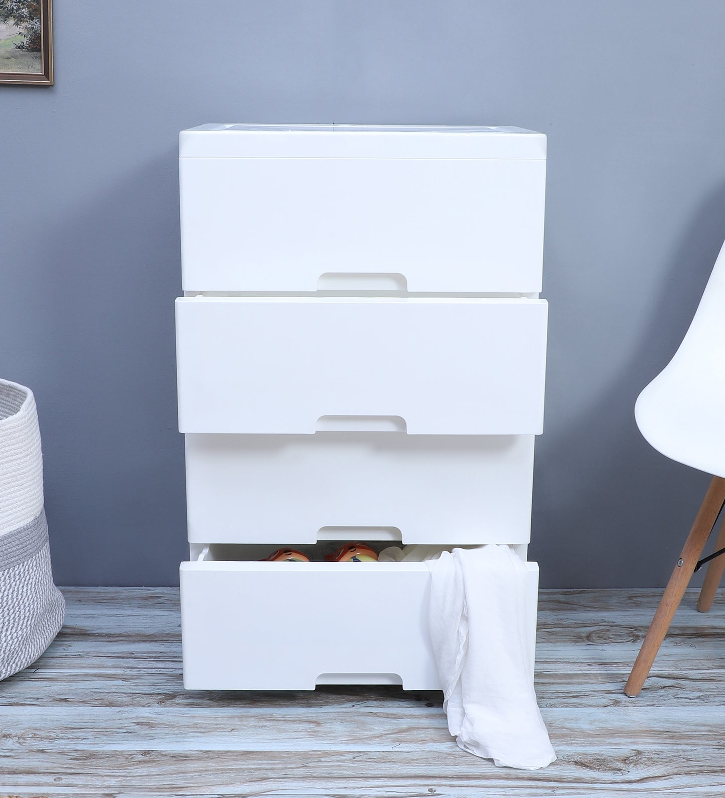 Soft Hued Chest Of Drawer