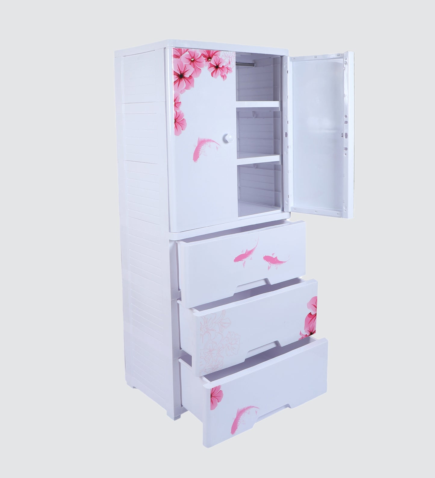 Pink Flower Wardrobe (Big)