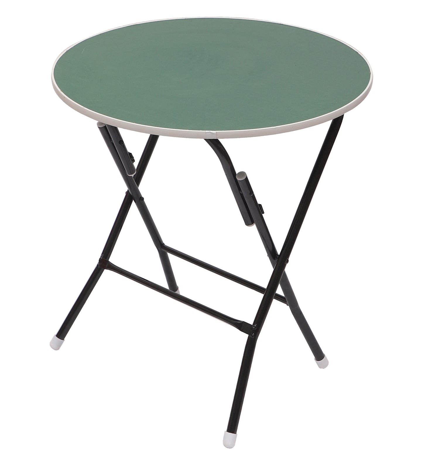 Foldable Round Table Chair Set Green (Large)
