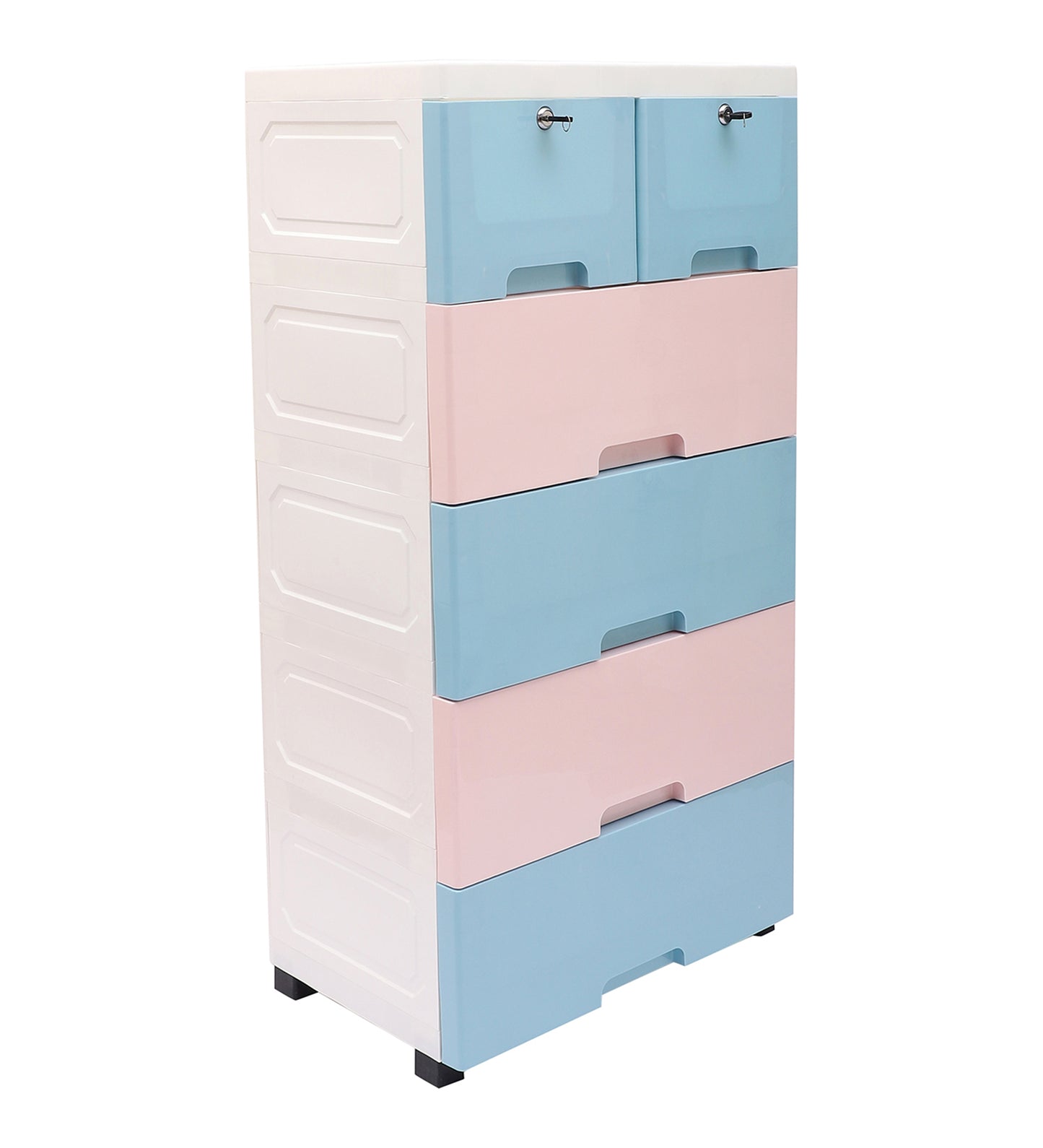Soft Hued Chest Of Drawer