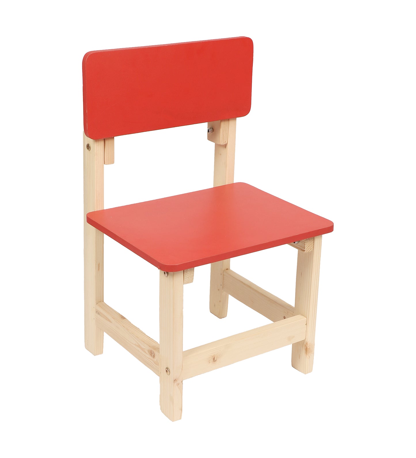 Wooden Table Chair Set Red (3-6 yrs)