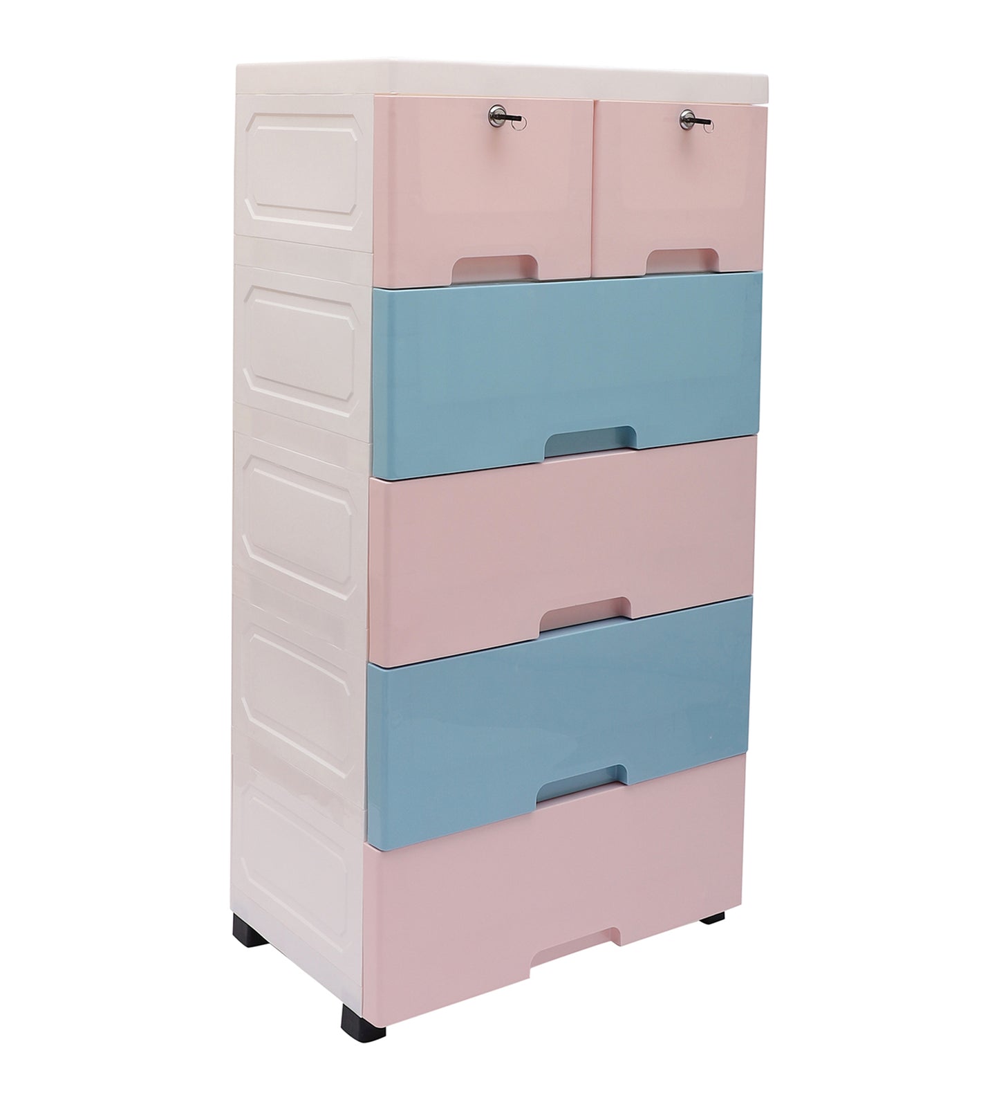 Soft Hued Chest Of Drawer