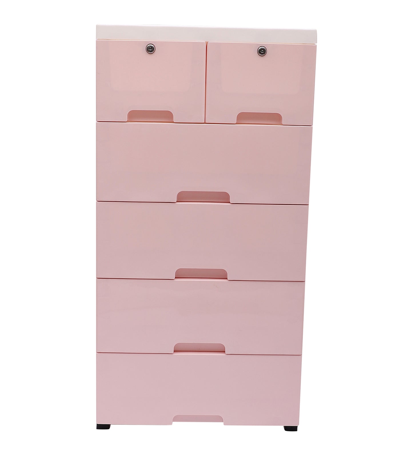 Soft Hued Chest Of Drawer Pink