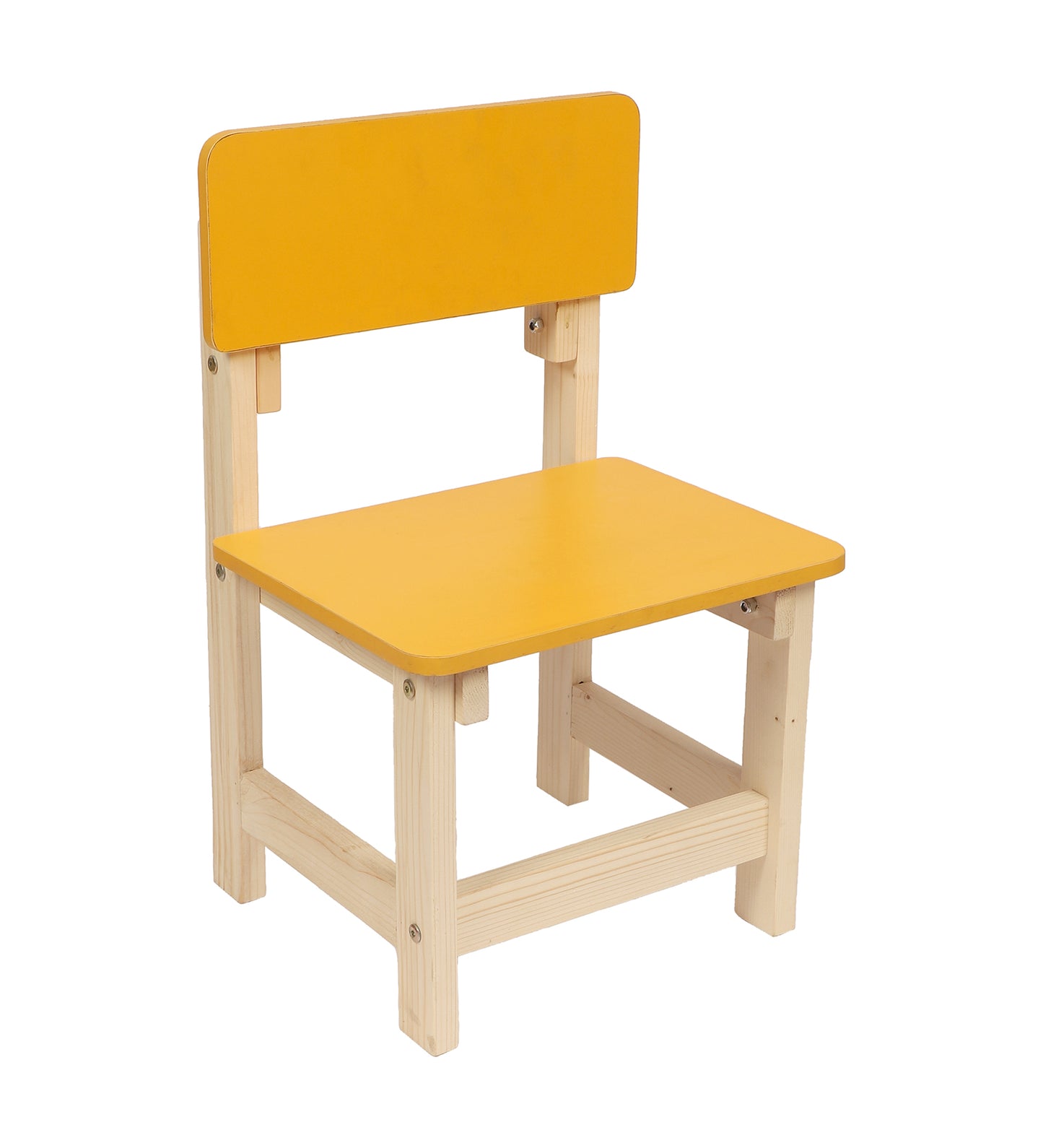 Wooden Table Chair Set Yellow(3-6 yrs)