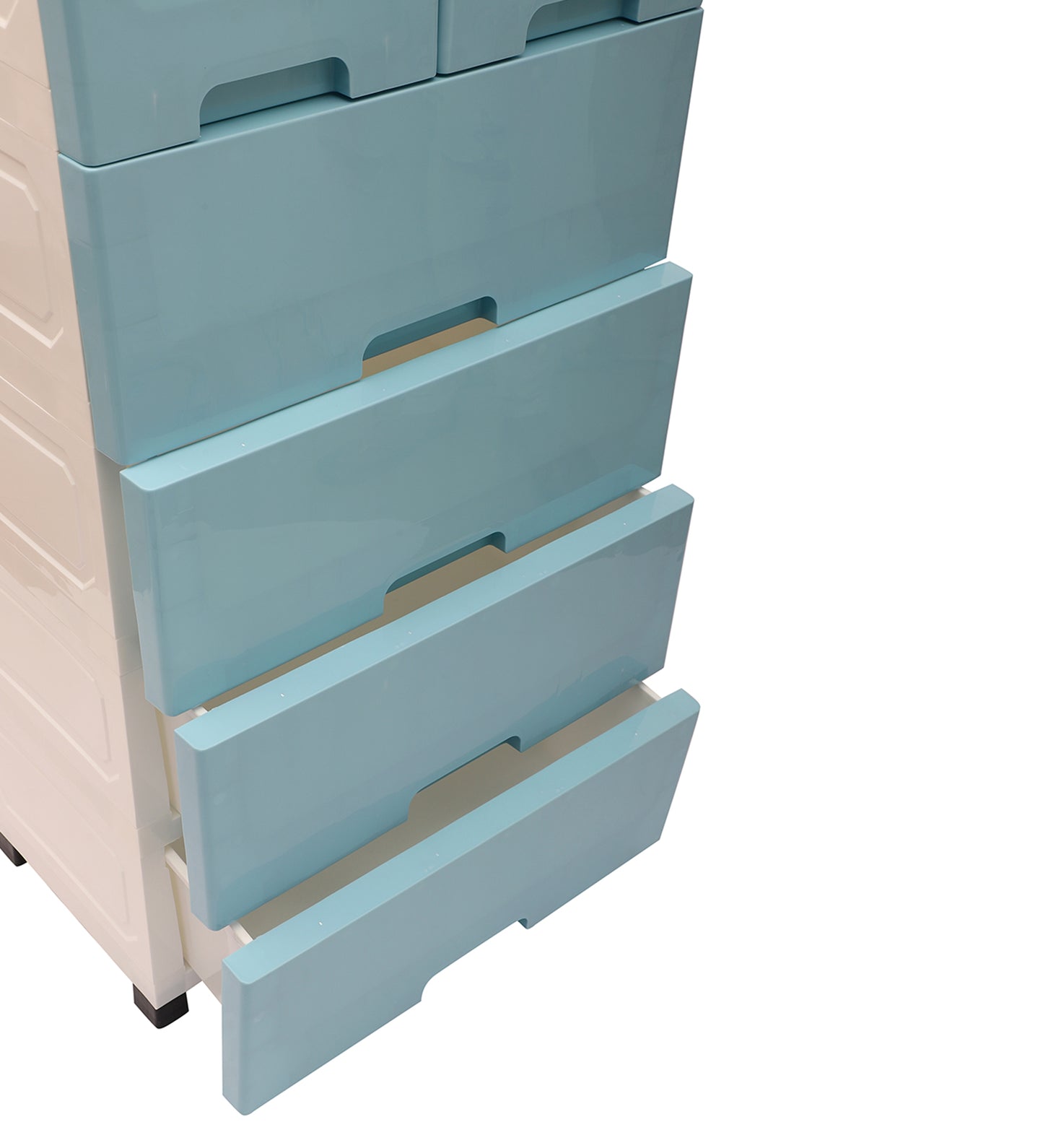 Soft Hued Chest Of Drawer Blue