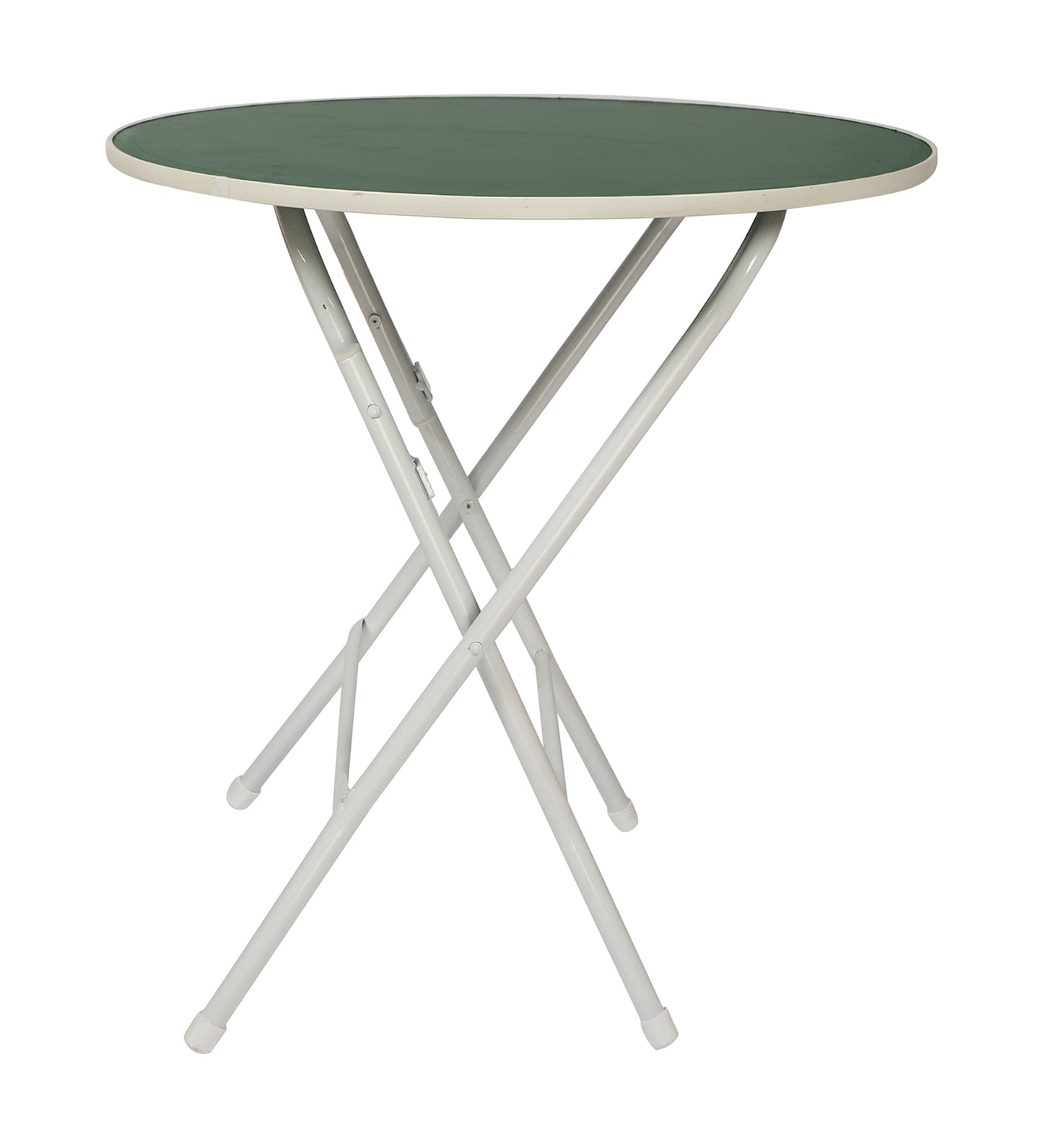 Foldable Round Table Chair Set Green(Large)
