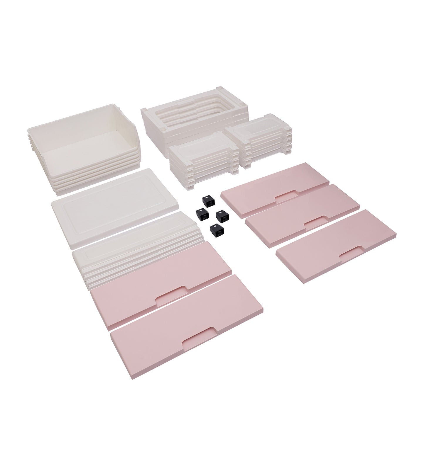 Soft Hued Chest Of Drawer Pink