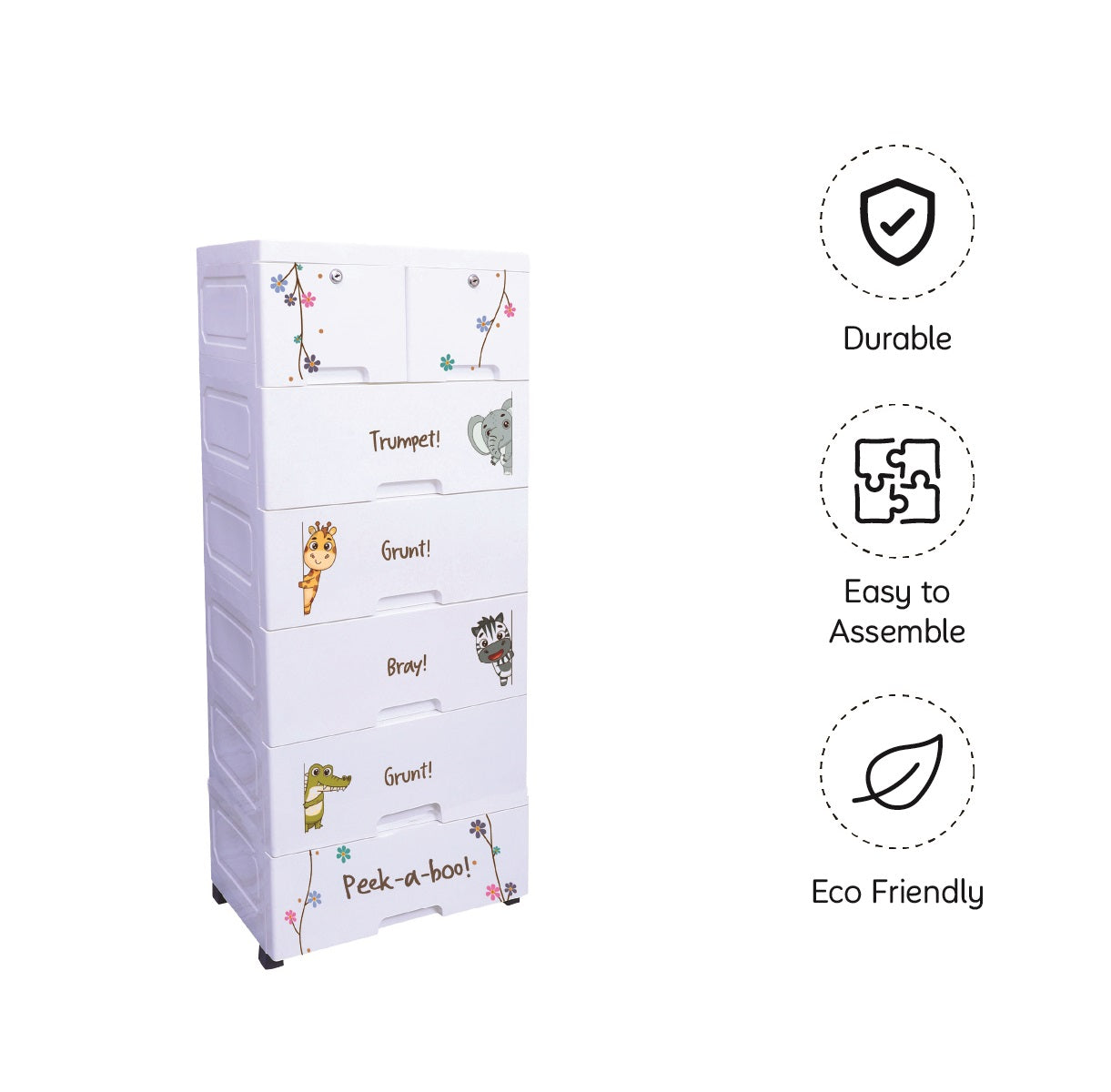 White Chest of Drawers