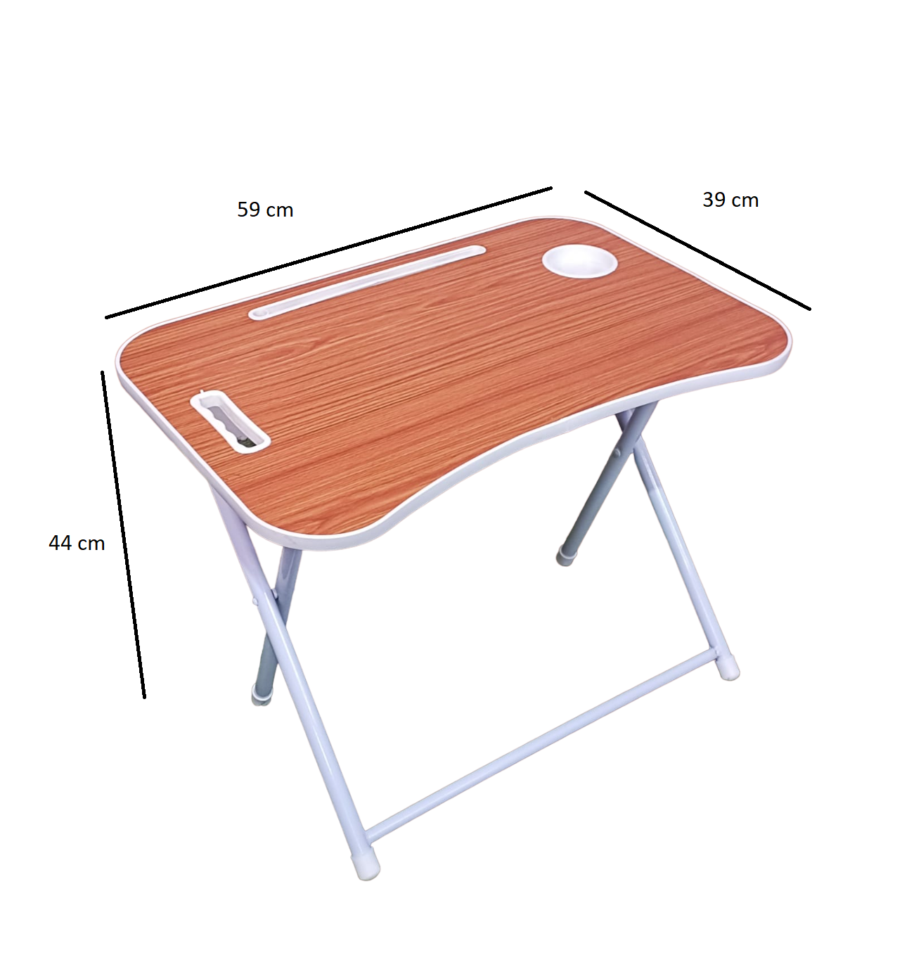 Foldable Table Chair Set Walnut (3-6 yrs)