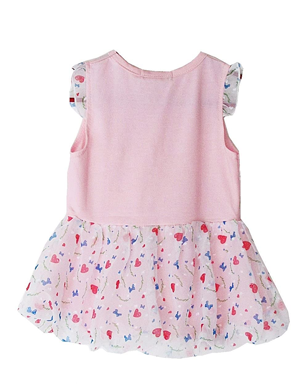 Pink Chiffon Party Dress 6-12 Months