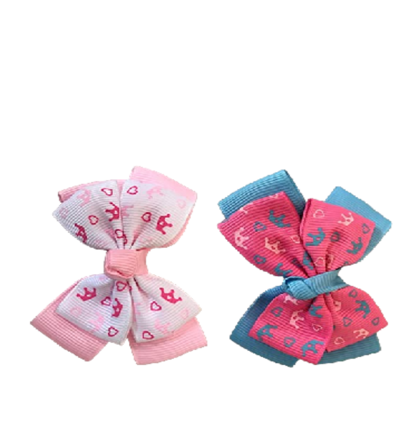 Multi Bow Hair Clip