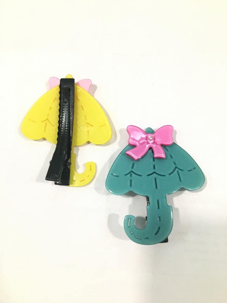 Hair Clip Yellow Green