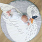 Swan Blanket Play Mats Crawling Rug