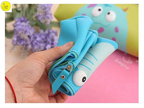 PVC Silicon Pouches Cases Travel/ Office Stationary/ Pencil Pen/ Cosmetic/ Multipurpose