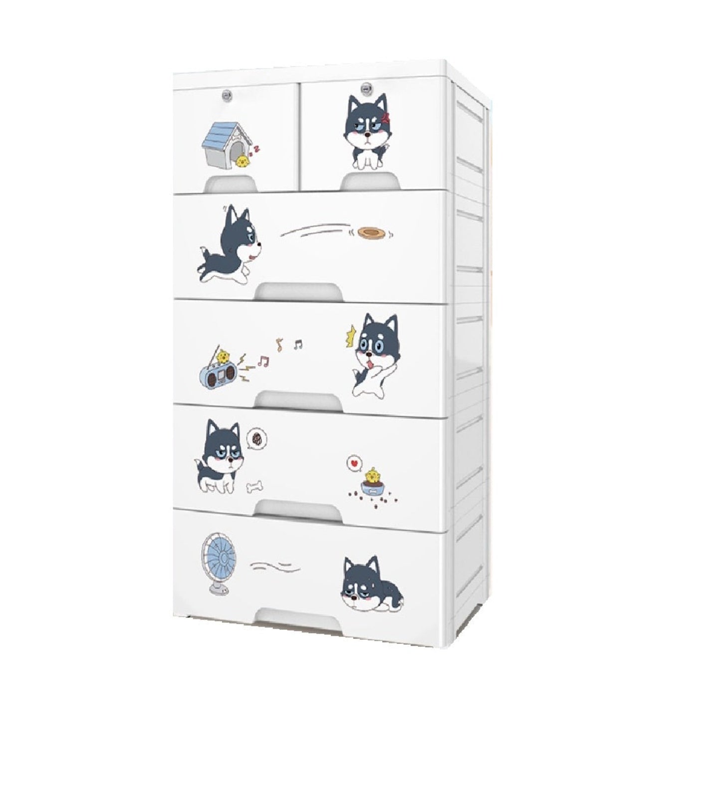 Meow Cat Chest of Drawer