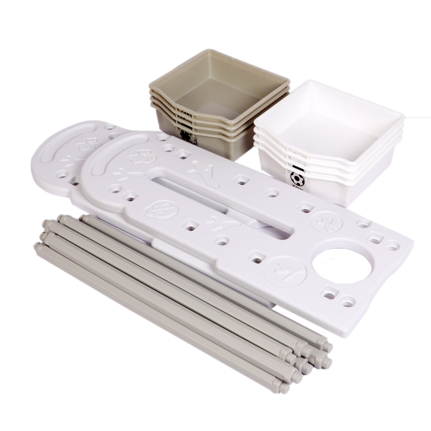 Toy Organizer Shelf Cream (Small)