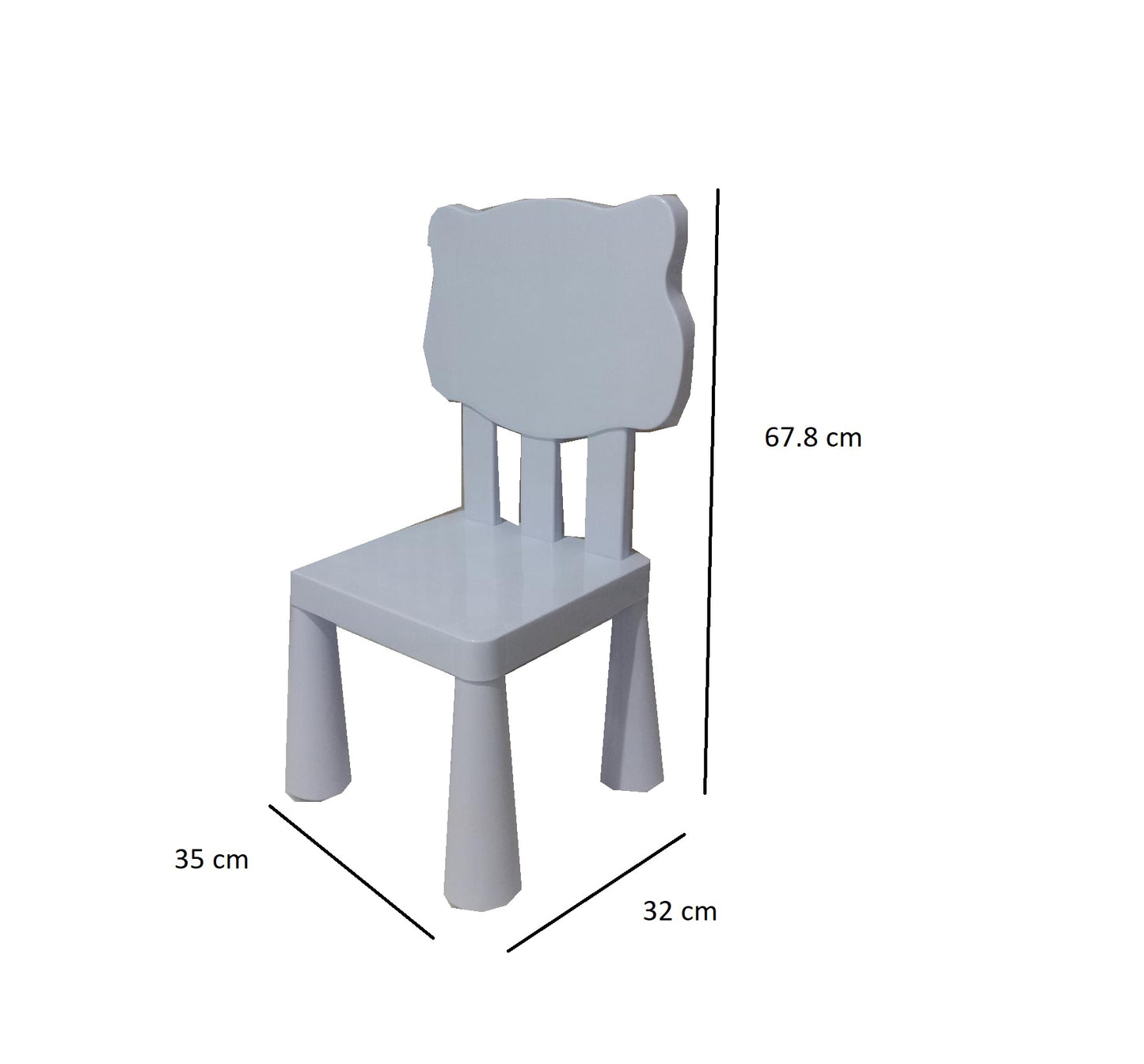 Toddler Chair Purple-2 (2-9 yrs)