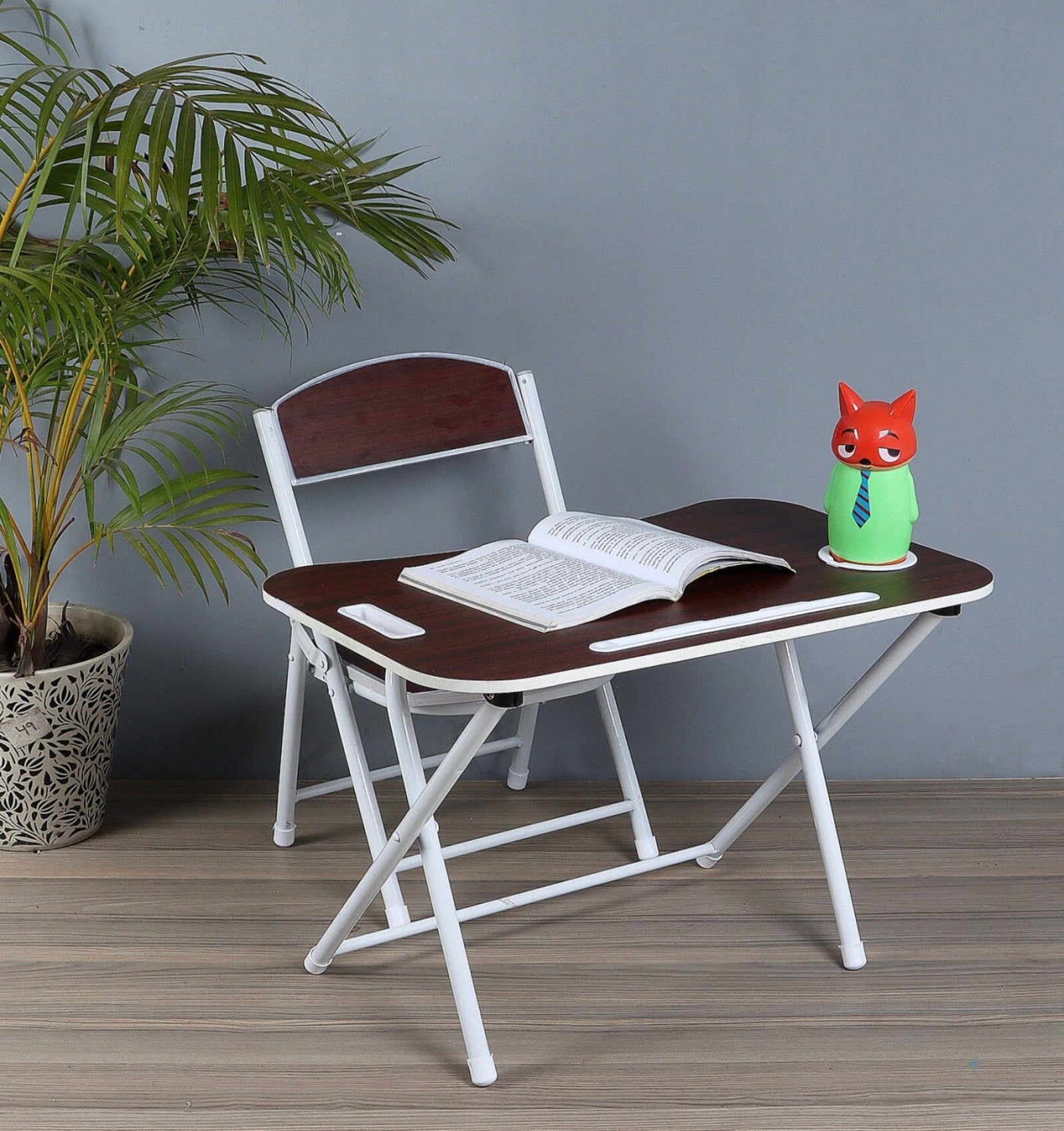 Folding study table chair set hotsell