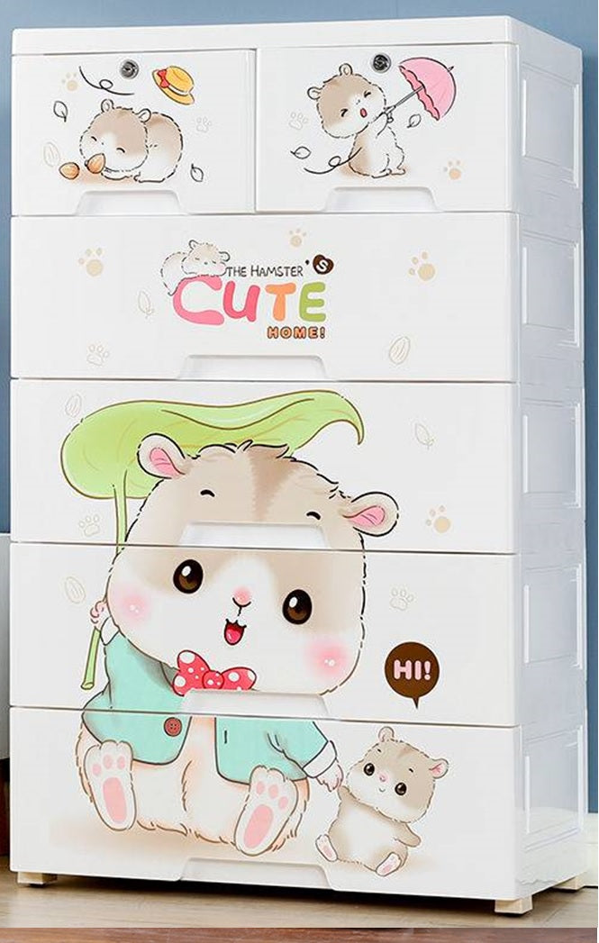 Cute Bear Cabinet Drawers