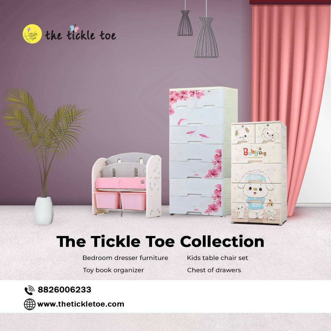 Enhance Your Child's Space with Functional and Stylish Furniture Sets from the Tickle Toe