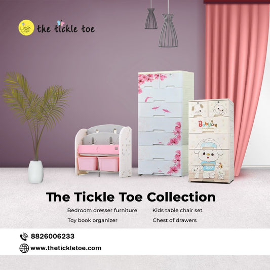 Enhance Your Child's Space with Functional and Stylish Furniture Sets from the Tickle Toe