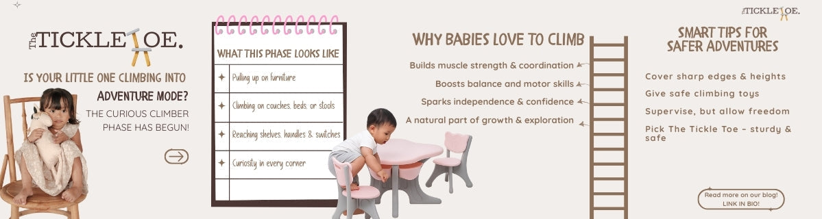 The Curious Climber Phase: When Baby Starts Exploring Everything