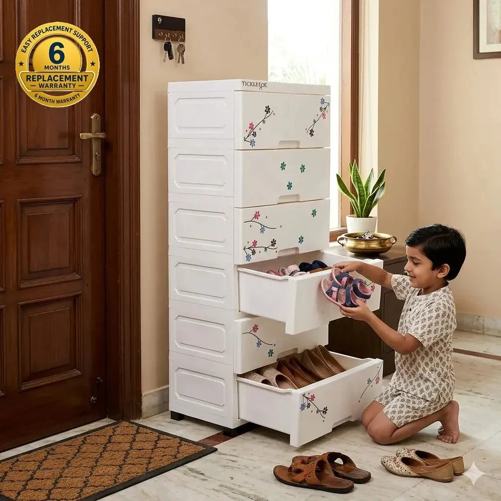 6 Drawer Shoe Rack Cabinet