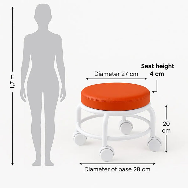 Kids Stool on Wheels