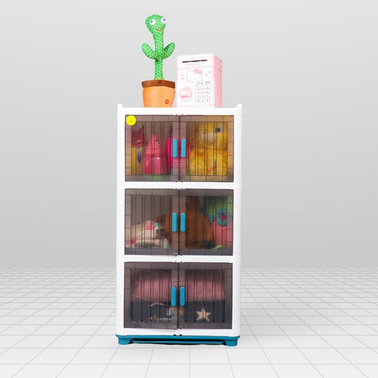 Multi-Functional Wardrobe Blue