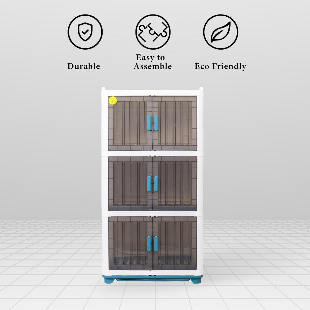 Multi-Functional Wardrobe Blue