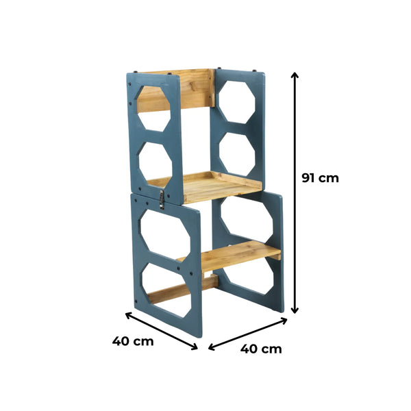 3-in-1 Kids Step Ladder, Table Chair & Blackboard (3–8 Yrs)
