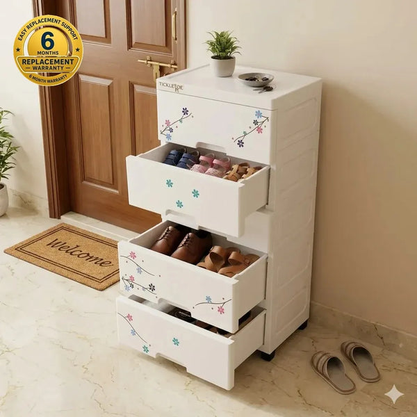 5 Drawer Shoe Rack Cabinet