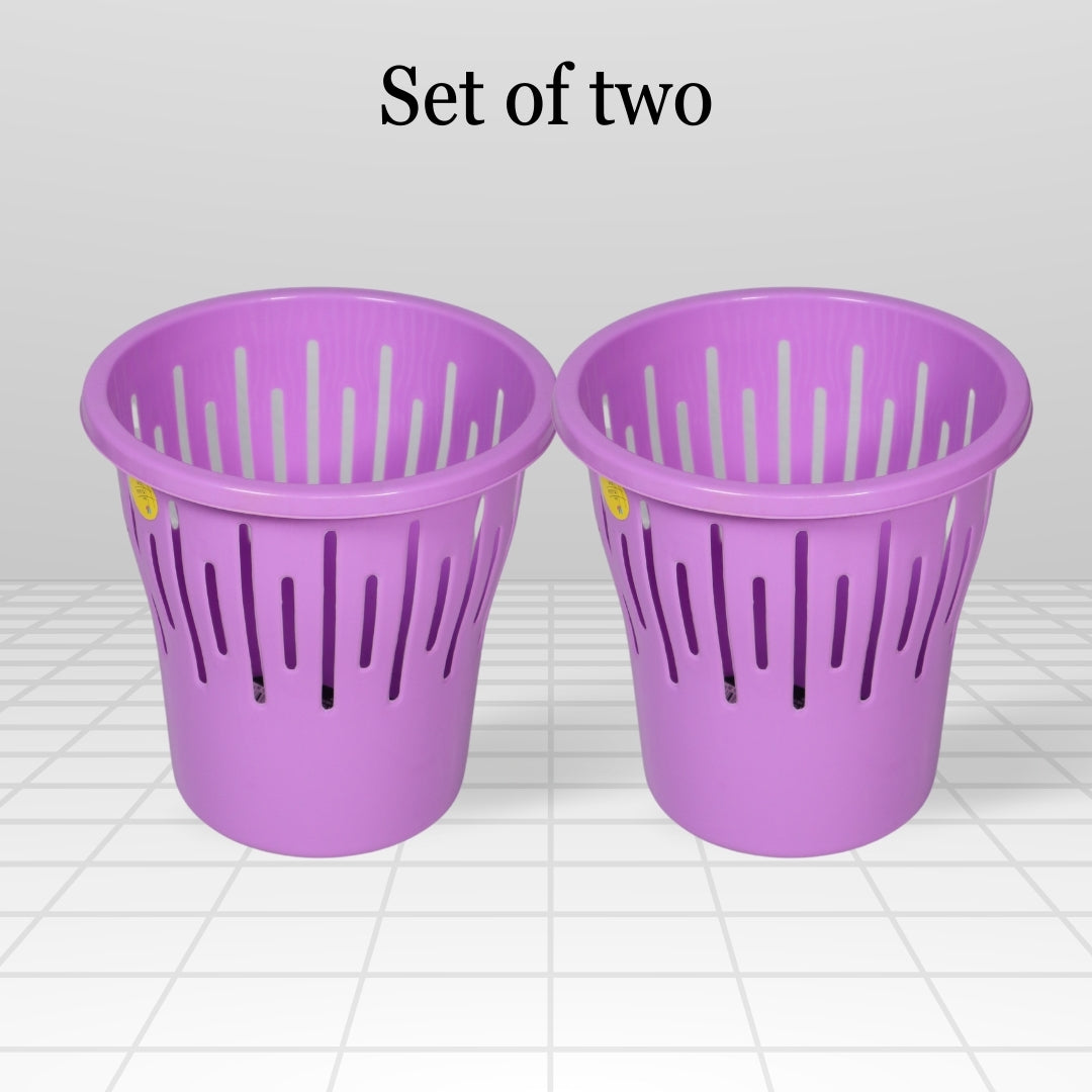 7 Liter Multi Utility Basket Purple Pack Of 2