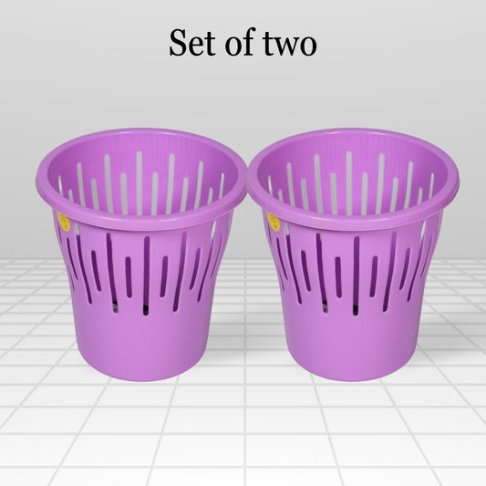 7 Liter Multi Utility Basket Purple Pack Of 2