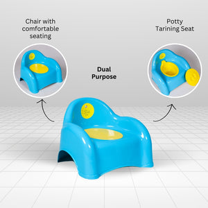 Potty Seat Cover Blue