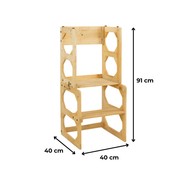 3-in-1 Kids Step Ladder, Table Chair & Blackboard (3–8 Yrs)