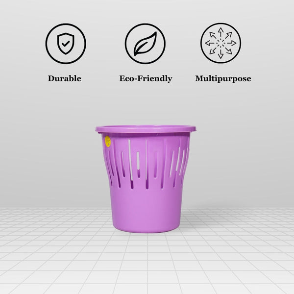 7 Liter Multi Utility Basket Purple Pack Of 3