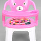 Kids Chair With Cushion Seat Pink